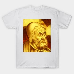 Ptolemy Golden Portrait | Ptolemy Artwork 9 T-Shirt